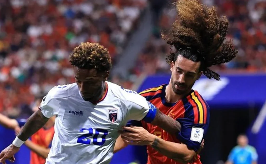 Laga Spanyol vs Cape Verde (fifa.com)