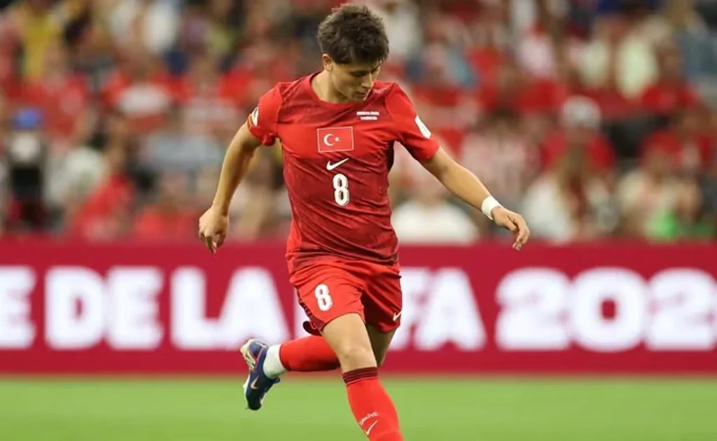 Arda Guler di Laga Piala Dunia Australia vs Turki (fifa.com)