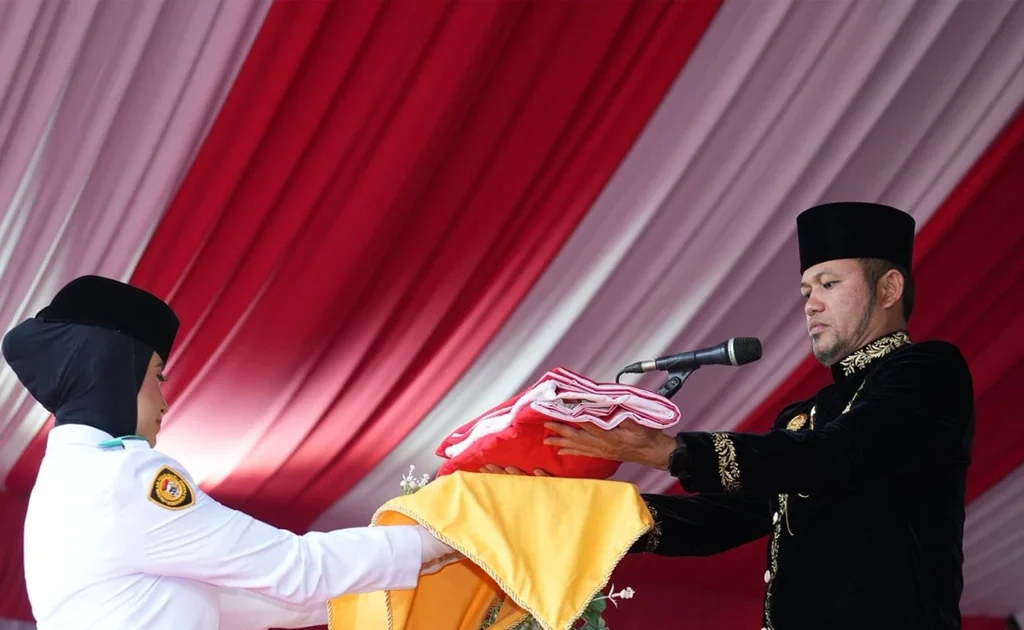 Upacara HUT ke-80 RI di Kaltim pada 17 Agustus 2025 lalu (kaltimprov.go.id)