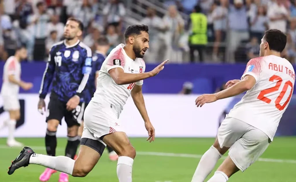 Laga Piala Dunia Yordania melawan Argentina (fifa.com)