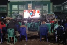 Nobar Final Piala Dunia 2026 di Kodim Berau Diserbu Ratusan Warga, Dandim: Ajang Mempererat Silaturahmi