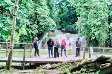Liburan ke Air Terjun Nyalimah Berau Jadi Pilihan, Amenitas Lengkap Bikin Tenang Wisatawan
