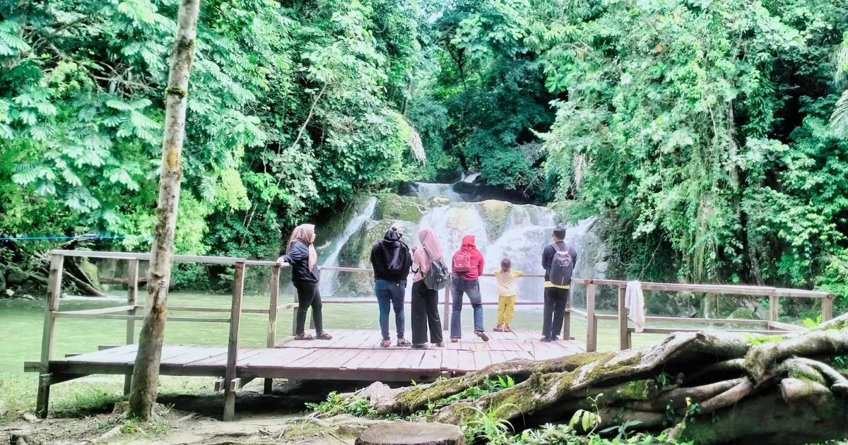 Liburan ke Air Terjun Nyalimah Berau Jadi Pilihan, Amenitas Lengkap Bikin Tenang Wisatawan