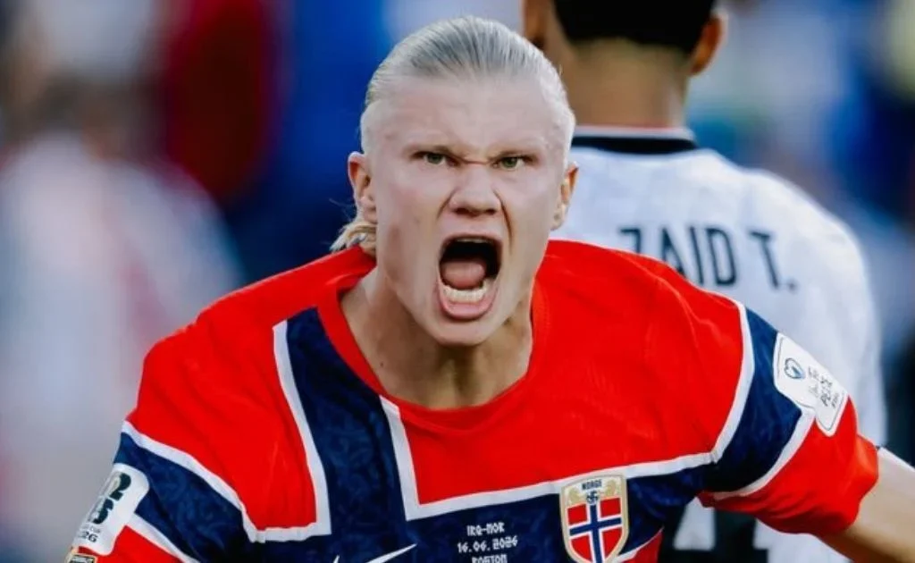 Striker Norwegia Erling Haaland di Piala Dunia 2026. (x/@City_Xtra)