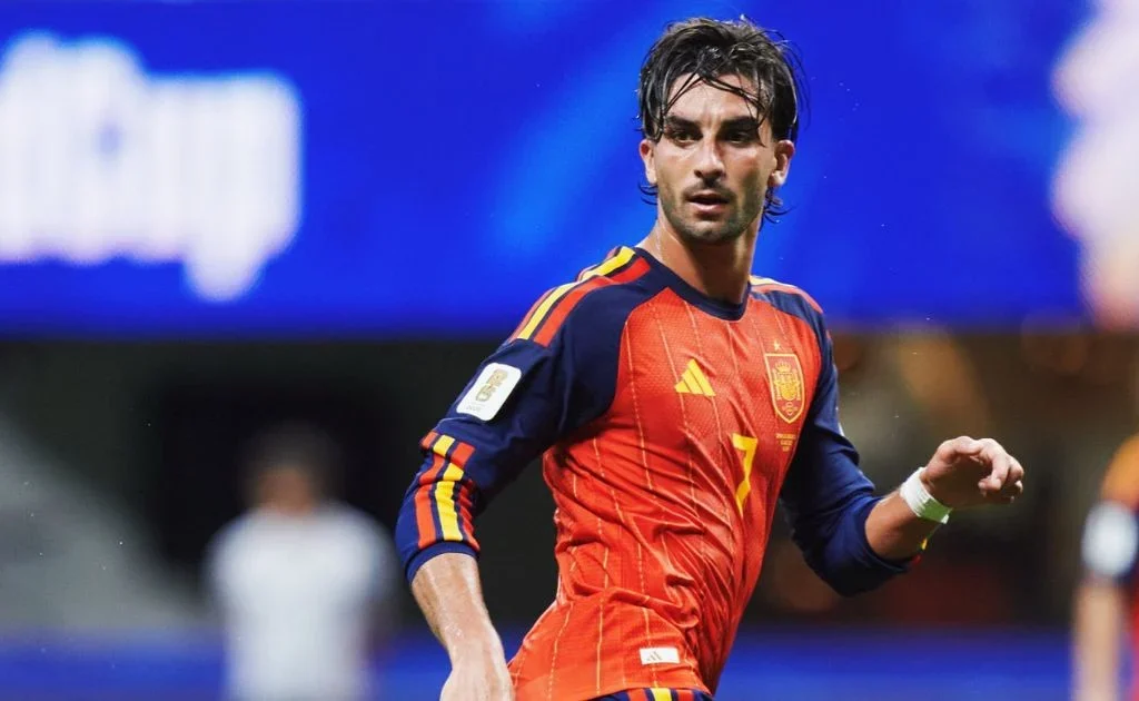 Striker Spanyol Ferran Torres. (x/@FerranTorres20)