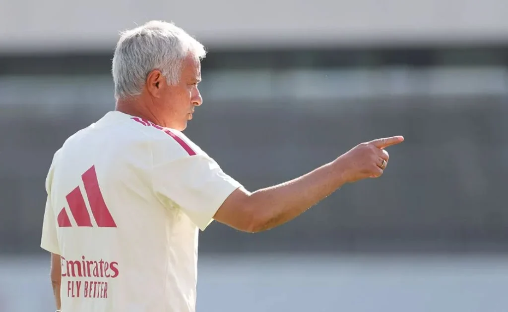 Jose Mourinho Real Madrid sesi latihan
