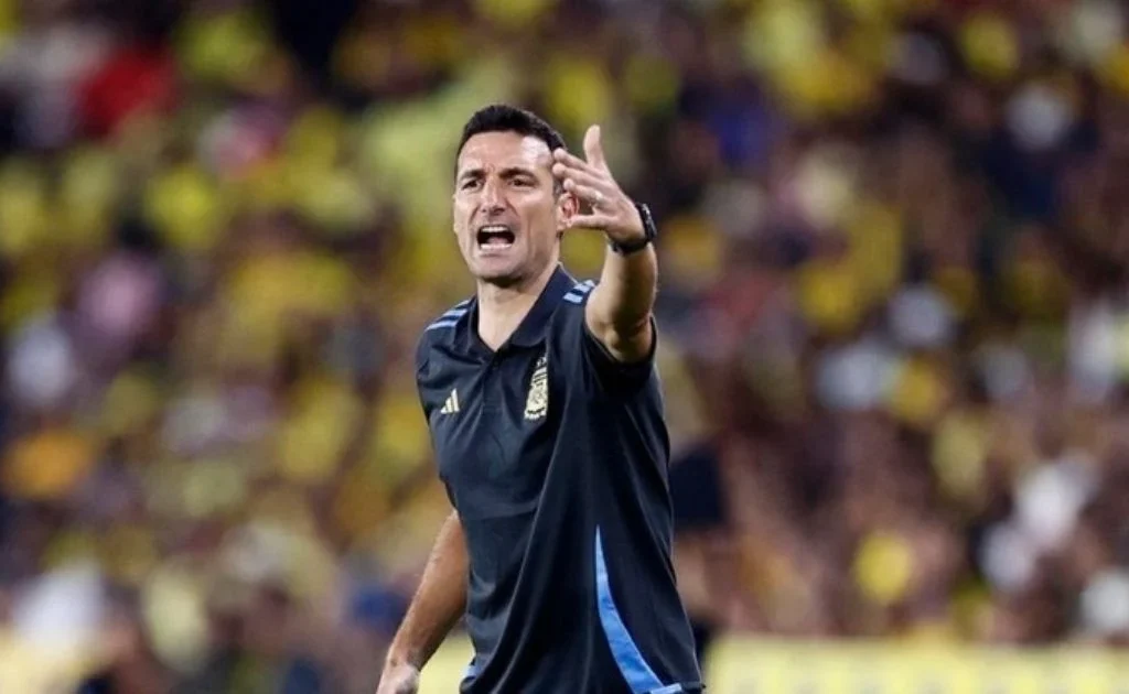 Pelatih Argentina Lionel Scaloni Argentina
