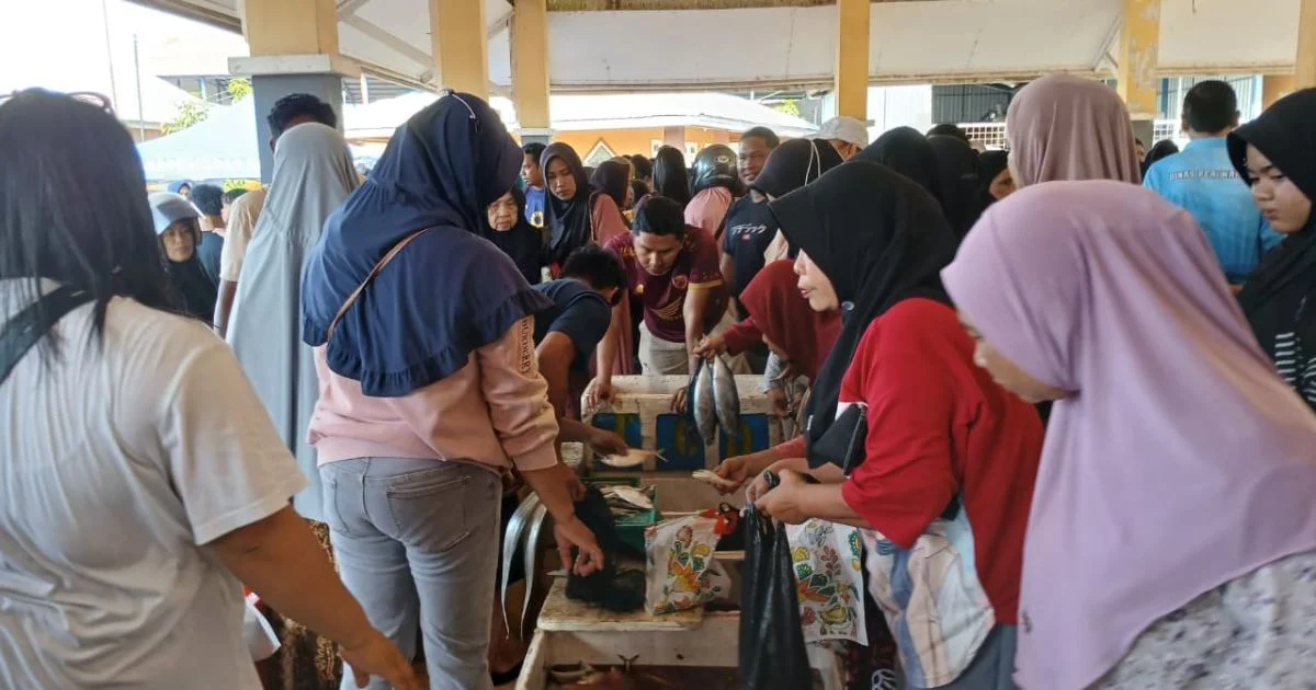 Pasar Ikan Murah di Berau Konsisten Digelar, Tapi Soal Ini Jadi Tantangan Diskan