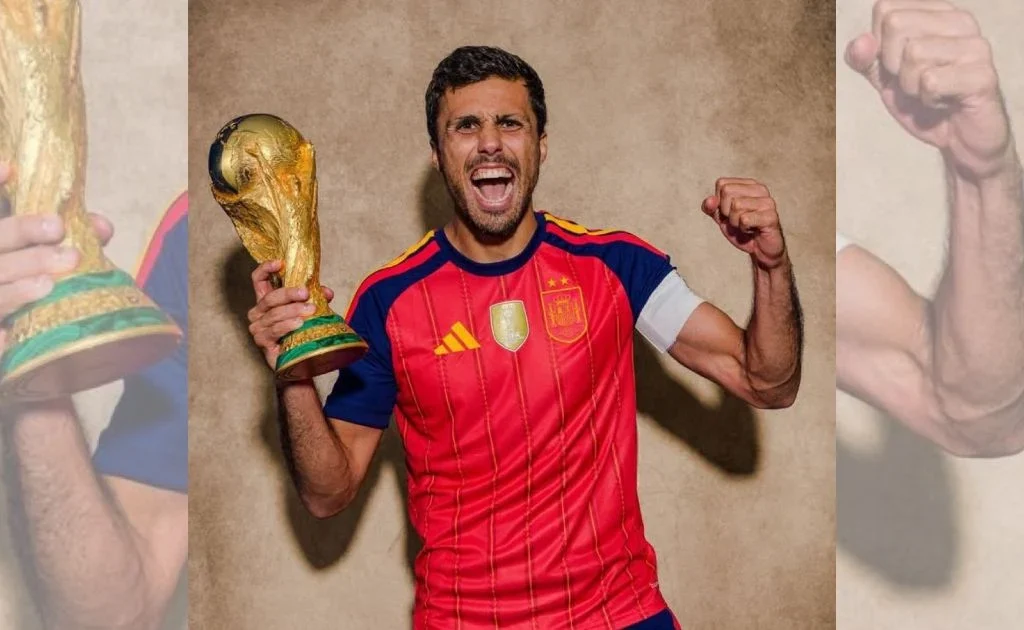 Pemain terbaik Piala Dunia 2026, Rodri. (x/@ActuFoot_)