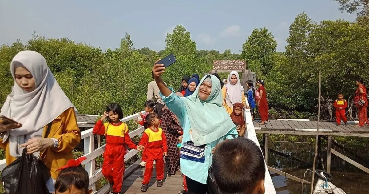 Liburan Murah Meriah di Berau, Wisata Mangrove Tanjung Batu Pilihannya