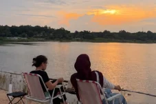 Sunset Bendungan Labanan Berau, Alternatif Wisata yang Tak Perlu Nunggu Libur