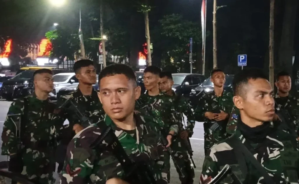 Personel TNI datangi Polda Metro Jaya, Kamis (9/7/2026) pagi (Ist)