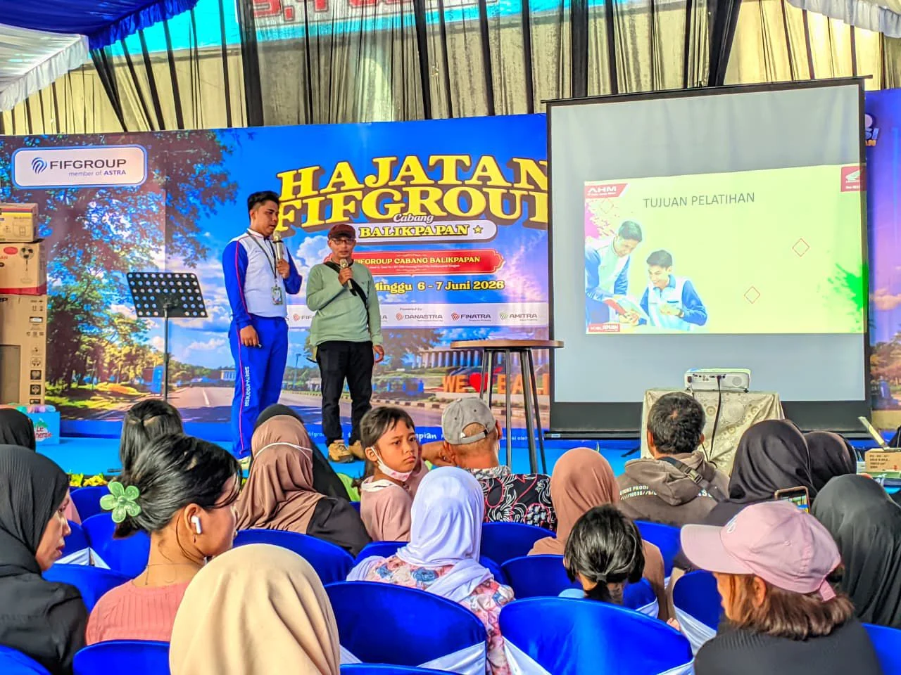 Astra Motor Kaltim 1 Gandeng FIFGroup dan Konsumen Menekan Angka Kecelakaan Lewat Sosialisasi Safety Riding Honda #cari_AMAN