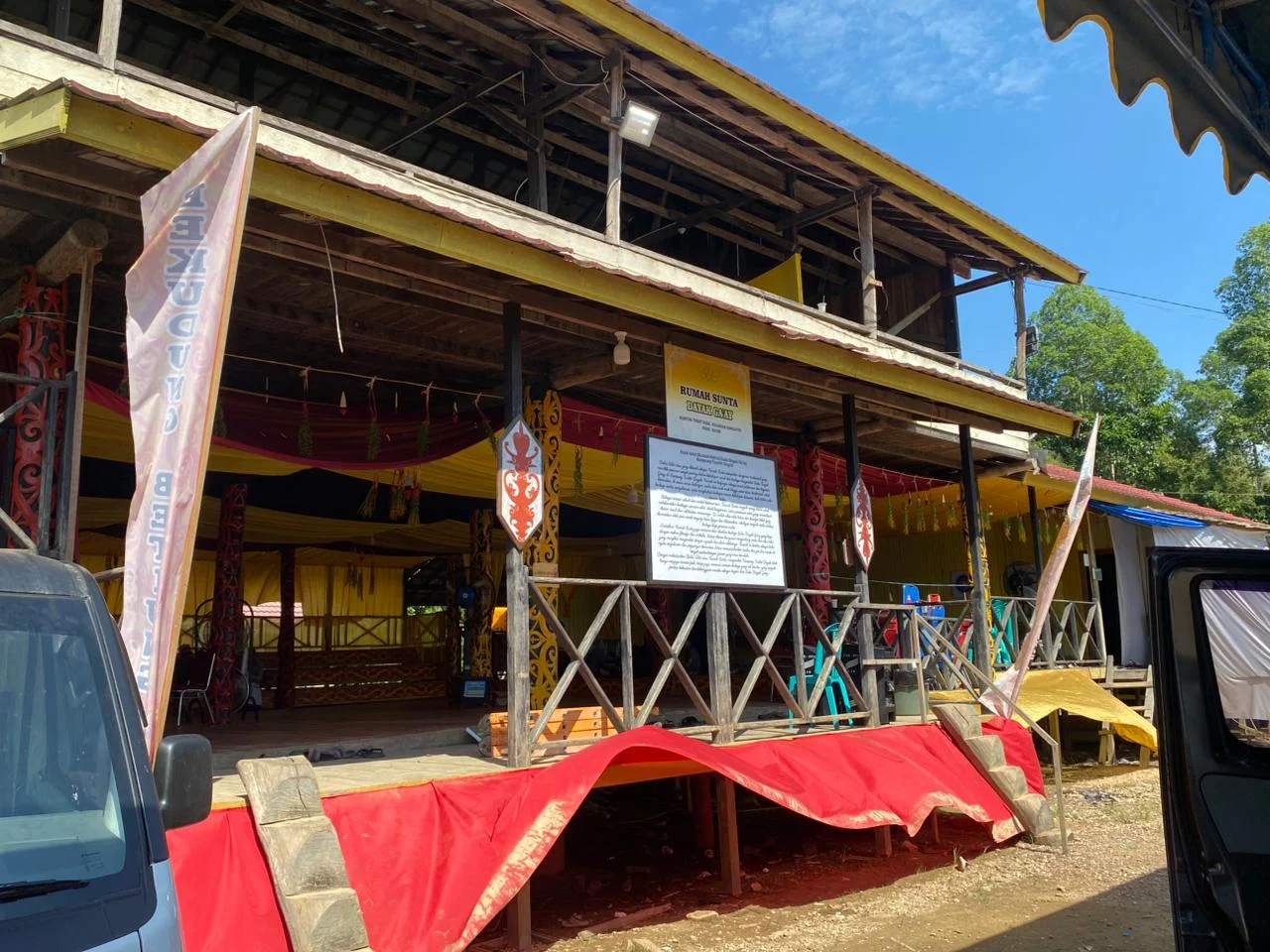 Masyarakat Adat Tumbit Dayak Tagih Janji Pelebaran Rumah Sunta hingga Museum Budaya