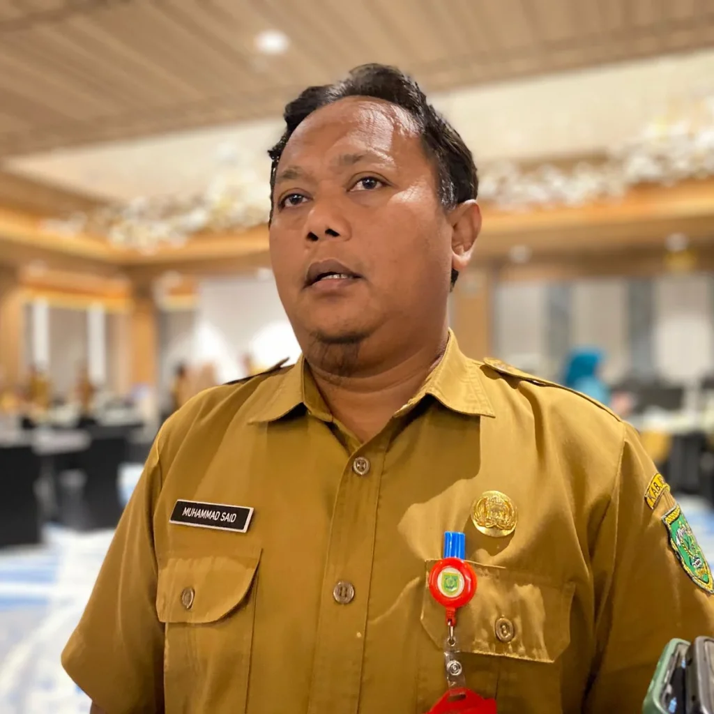 Sekretaris Kabupaten Berau, Muhammad Said. (Diva/BT)