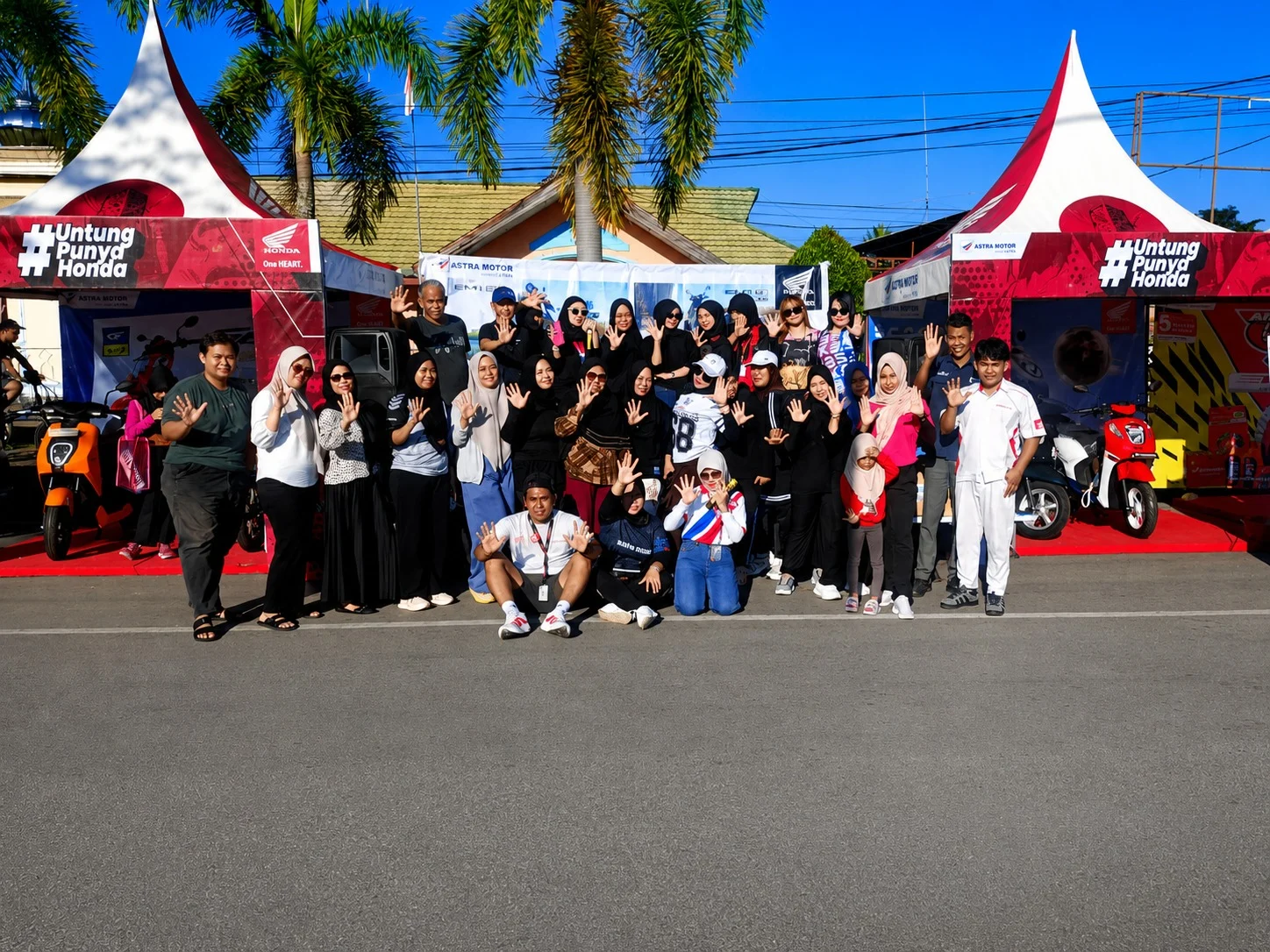 Astra Motor Grogot Sukses Gelar “Senam Sehat Bersama”, Hadirkan Promo Menarik Hingga Layanan Servis Motor Honda
