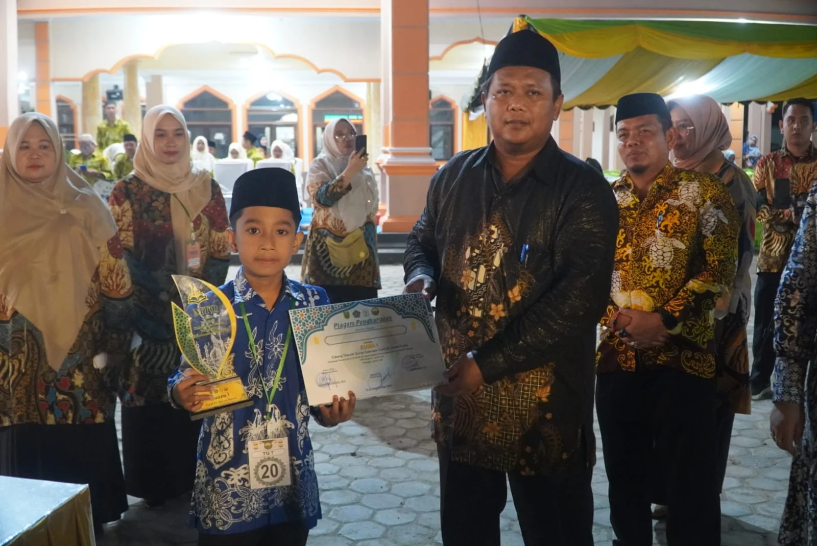 Sambaliung Juara Umum MTQ ke-56 Berau, Sekda Said Minta Pertahankan Prestasi Menuju Tingkat Provinsi