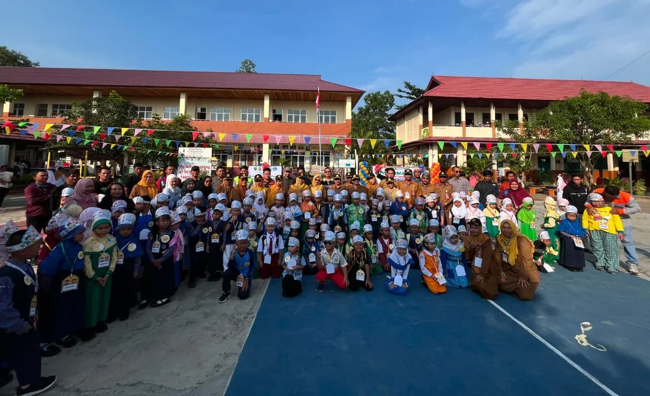 Bahagianya Murid di Tanjung Redeb Berau Saat Pelaksanaan MPLS