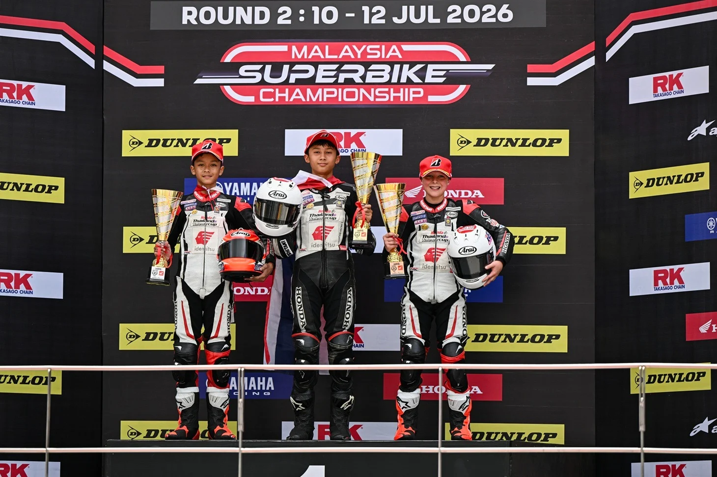 Pebalap Muda Astra Honda Melesat Raih Double Podium IHTTC 2026 Sepang