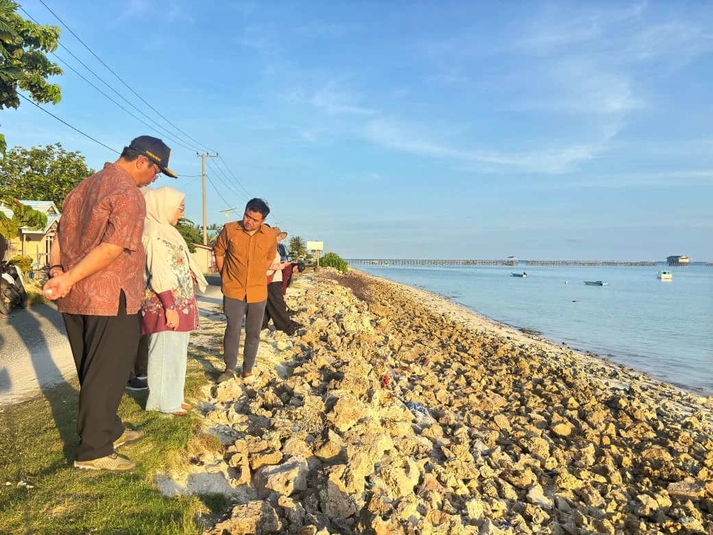 DPUPR Berau Ungkap Penyebab Pengaman Pantai Maratua Belum Bisa Dibangun