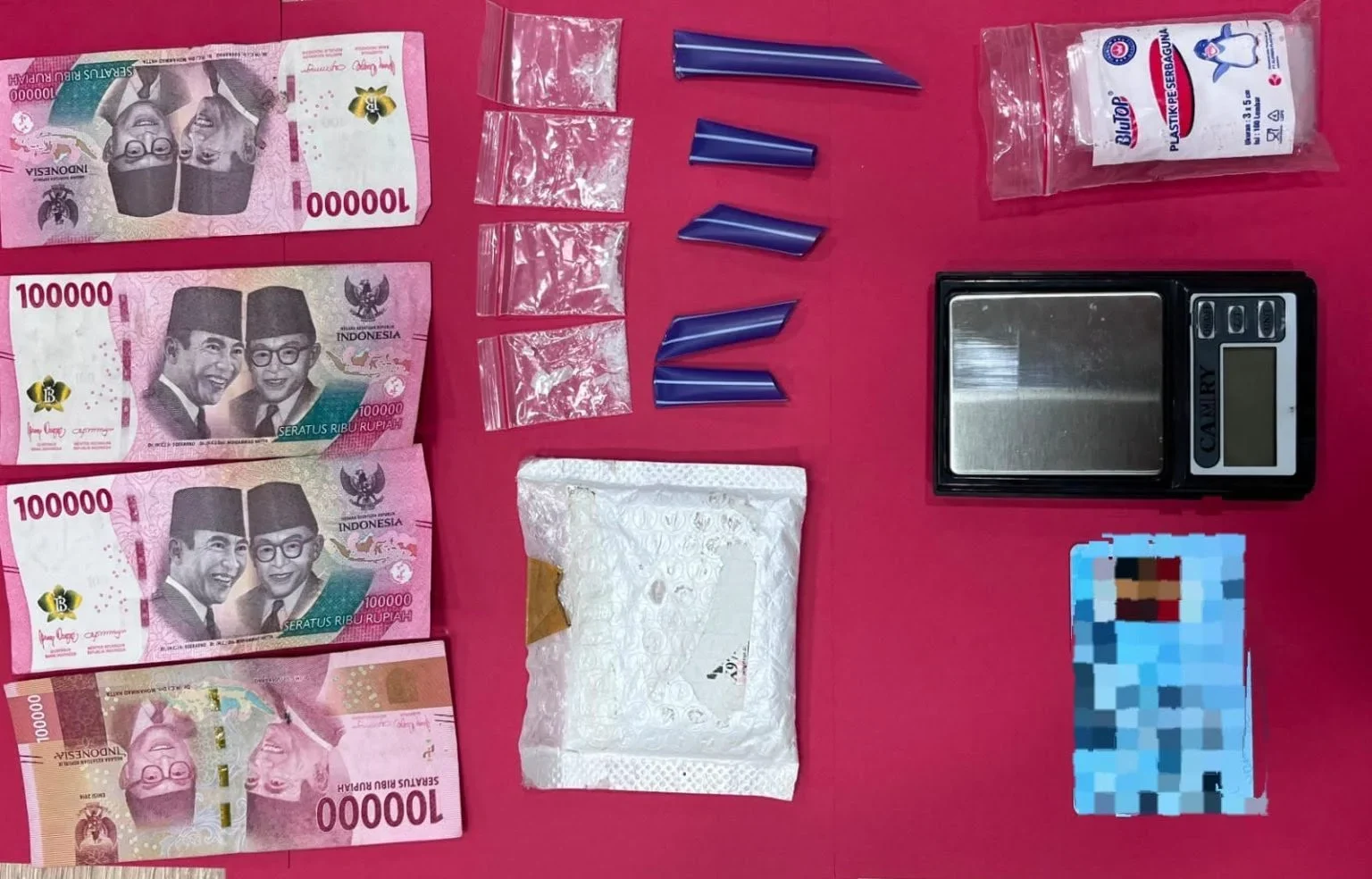 Dibekuk di Sambaliung, Pengedar Sabu Ngaku Dapat Pasokan dari Tarakan