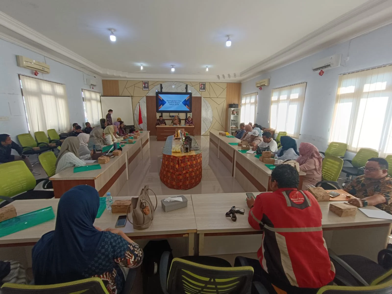 Bimbingan Teknis Peningkatan Citra Produk Ekspor bagi Pelaku Usaha Kecil dan Menengah Bidang Perdagangan Luar Negeri.