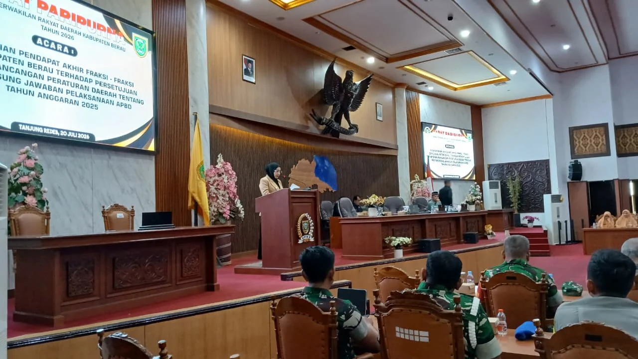 7 Fraksi DPRD Berau Setujui Raperda APBD 2025, Reklamsi Tambang hingga Tenaga Honorer Jadi Catatan