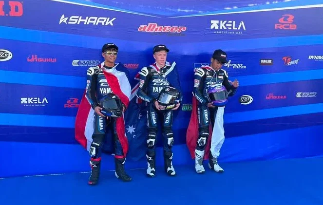 Sabian Fathul Ilmi Naik Podium di Mandalika, IMI Berau Optimistis Lahirkan Pembalap Berprestasi