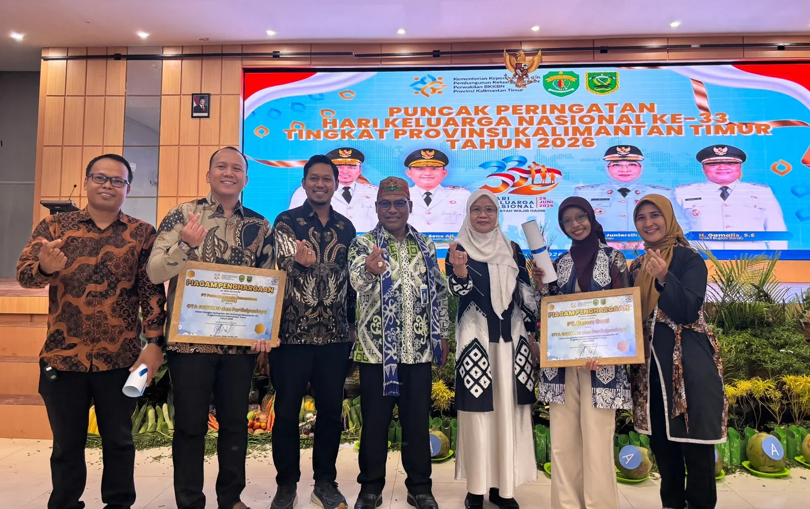 Apresiasi Kontribusi Gerakan Orang Tua Asuh Cegah Stunting, Aksi Berau Coal dan PAMA Didorong Diikuti Perusahaan Lain