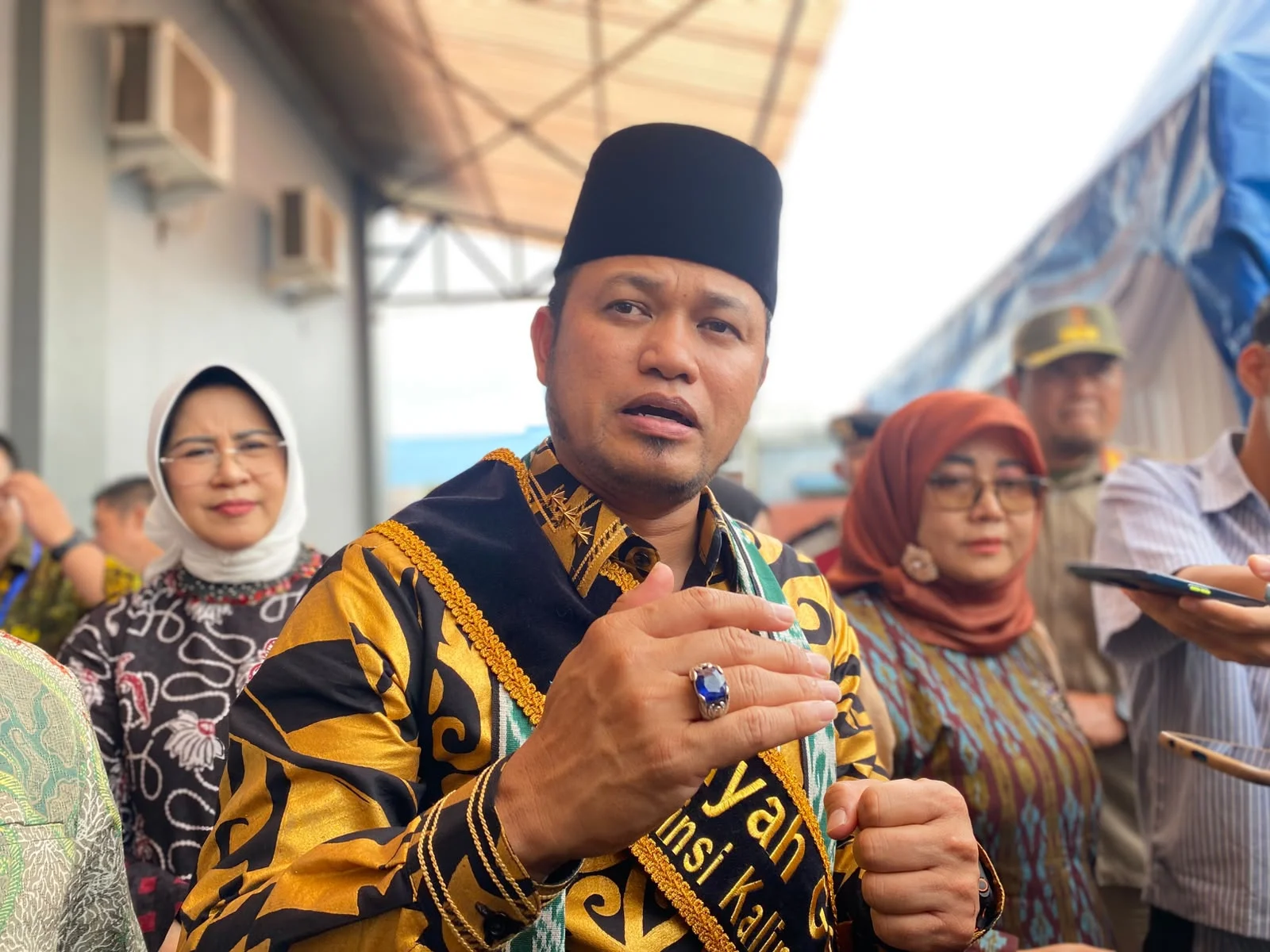 Gubernur Kalimantan Timur, Rudy Mas’ud. (Diva/BT)