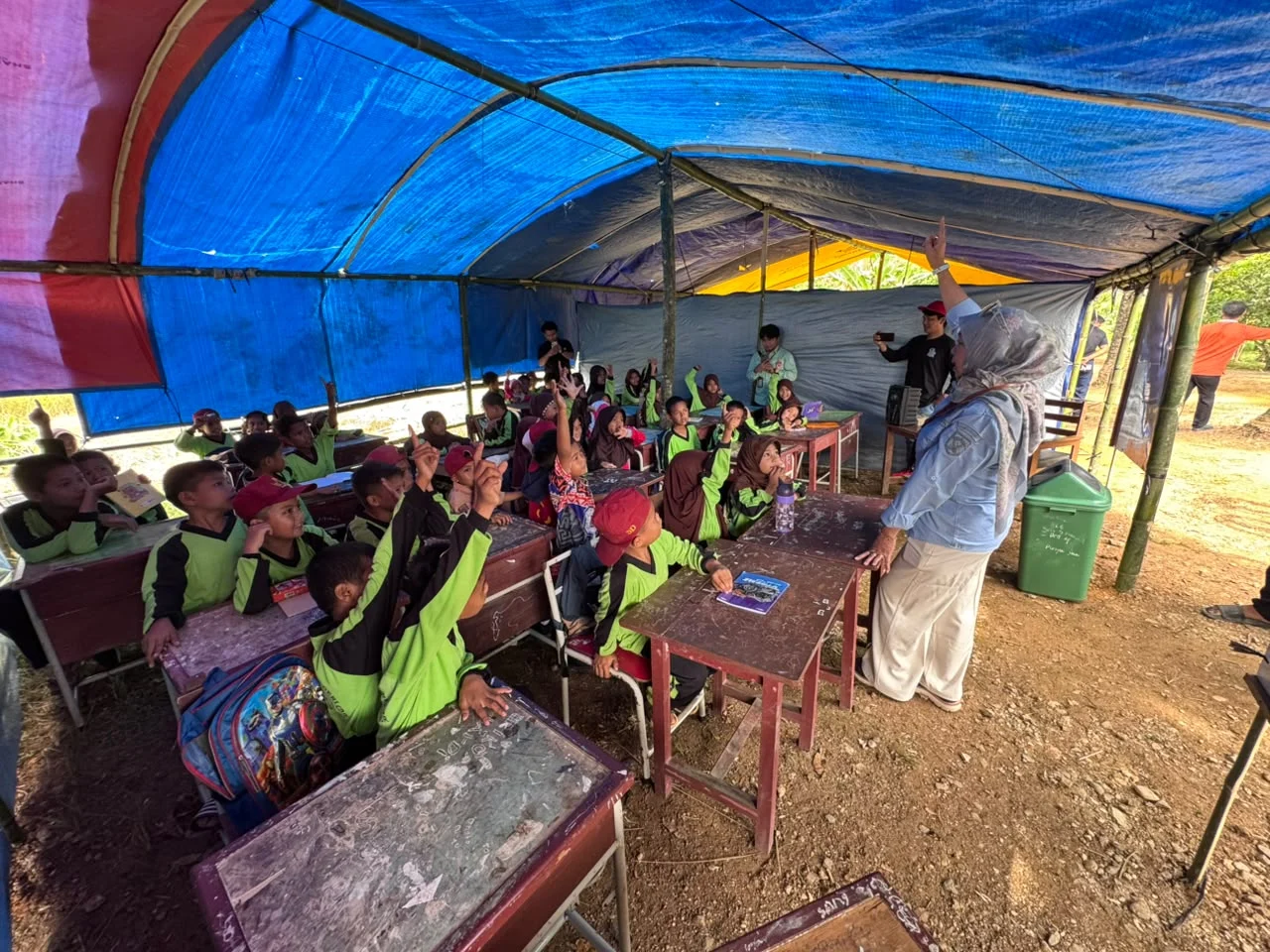 Sekolah Darurat Tak Lagi Digunakan, 50 Siswa SDN 001 Birang Filial Pindah ke Sekolah Induk Mulai Senin