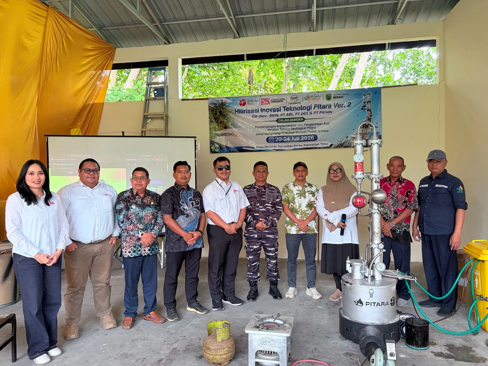 Sampah Plastik Disulap Jadi BBM, ABL Group dan BRIN Luncurkan Teknologi PITARA di Pulau Derawan