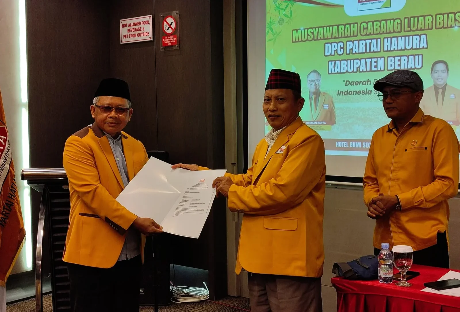 Tunggu SK Pengurus Baru dari DPP, Hanura Berau Belum Bahas PAW Almarhum Suriansyah