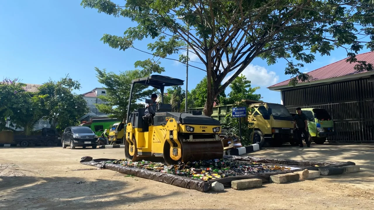 Ratusan Barang Bukti 130 Perkara Dimusnahkan Kejari Berau, Kasus Narkotika Masih Mendominasi
