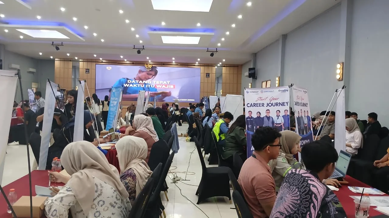 Incar Gaji di Atas UMK, Sektor Tambang Jadi Favorit Pelamar Job Fair 2026