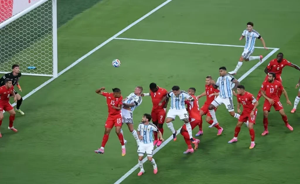 Babak perempat final Piala Dunia Argentina vs Swiss (fifa.com)