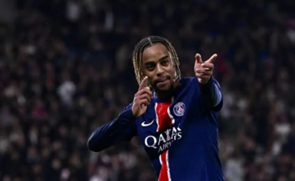 Pemain PSG Bradley Barcola (Instagram/@bradley_dls)
