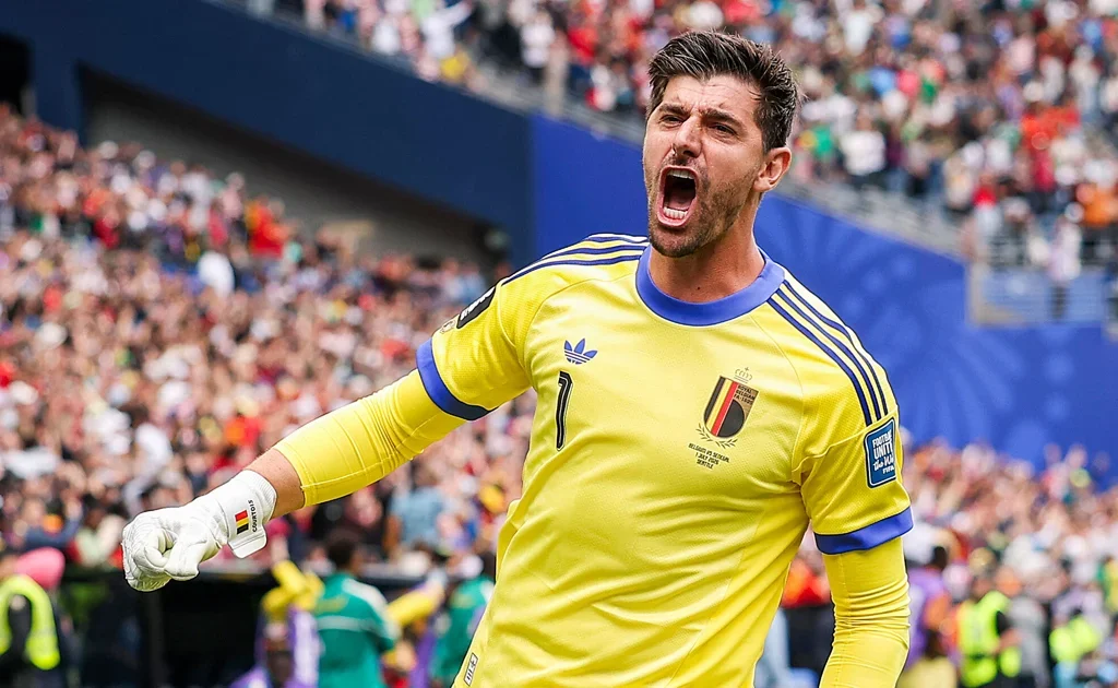 Kiper Belgia Thibaut Courtois (Instagram/@belgianreddevils)