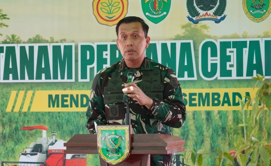 Dandim 0902/BRU, Letkol Inf M. Faisal Idris (Ist)