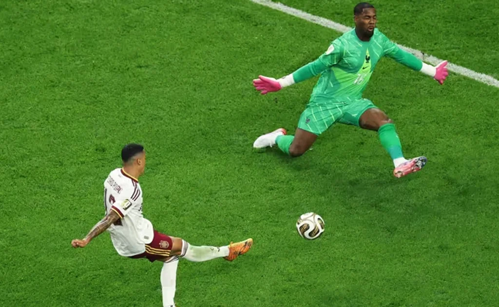 Proses gol Pedro Porro di laga semifinal Piala Dunia Perancis vs Spanyol (fifa.com)
