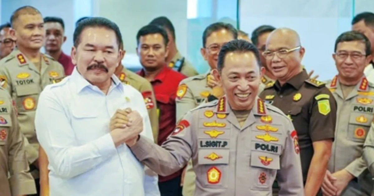 Sudahi Polemik Kejagung – Polri, Jaksa Agung: Jangan Berpikir Kami Rival
