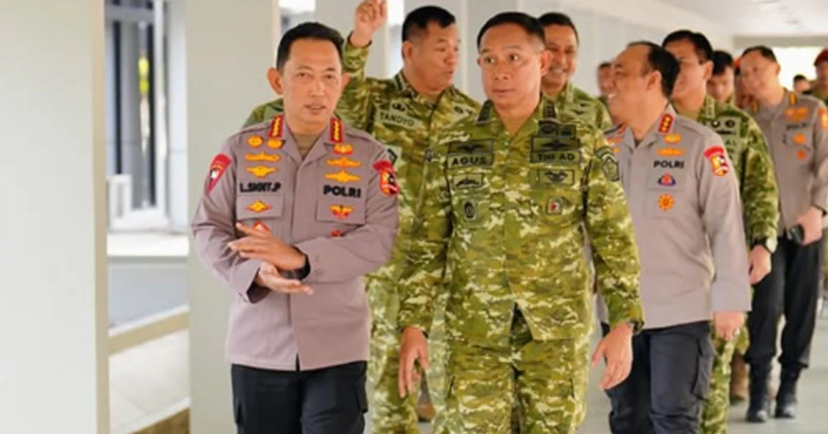 Safari Kapolri Bertemu Panglima, Bahas Prajurit TNI Jaga Rumah Eks Jampidsus?