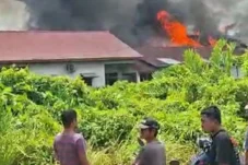 Polres Berau Ungkap Fakta-fakta Kebakaran Jalan Pulau Panjang Tanjung Redeb