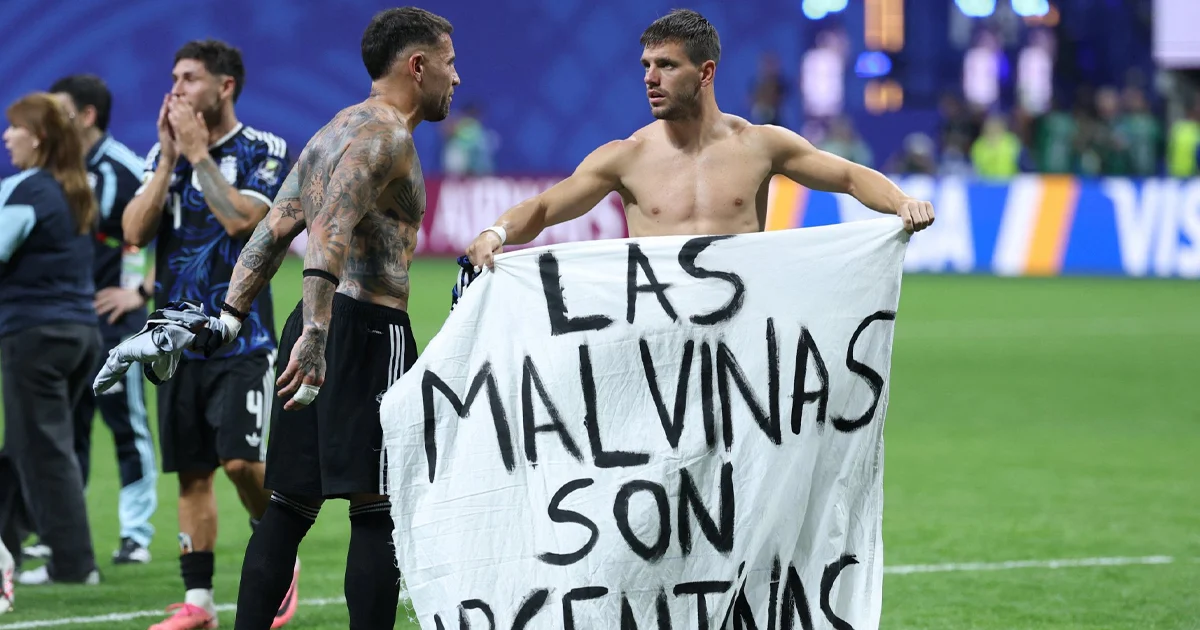 Spanduk Malvinas Bermuatan Politik, FIFA Didesak Beri Sanksi ke Timnas Argentina