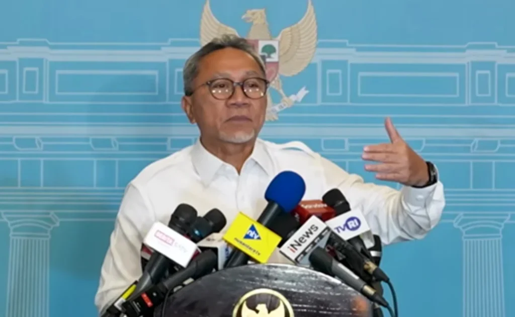 Menko Pangan Zulhas (YouTube/Sekretariat Presiden)