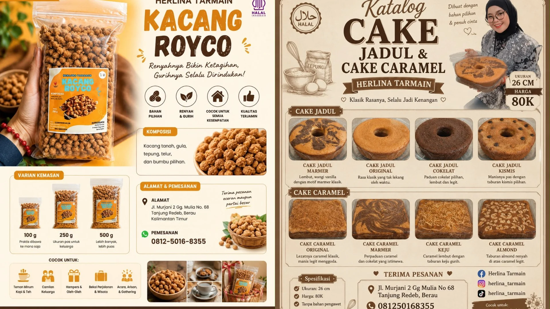 Dari Iseng Buat Cake Jadul, Herlina Sukses Bantu Kuliahkan Anak Lewat Bisnis Rumahan