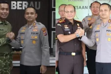 Tunjukkan Soliditas dan Sinergi di Berau, Kapolres Terima Dandim hingga Sambangi Kajari