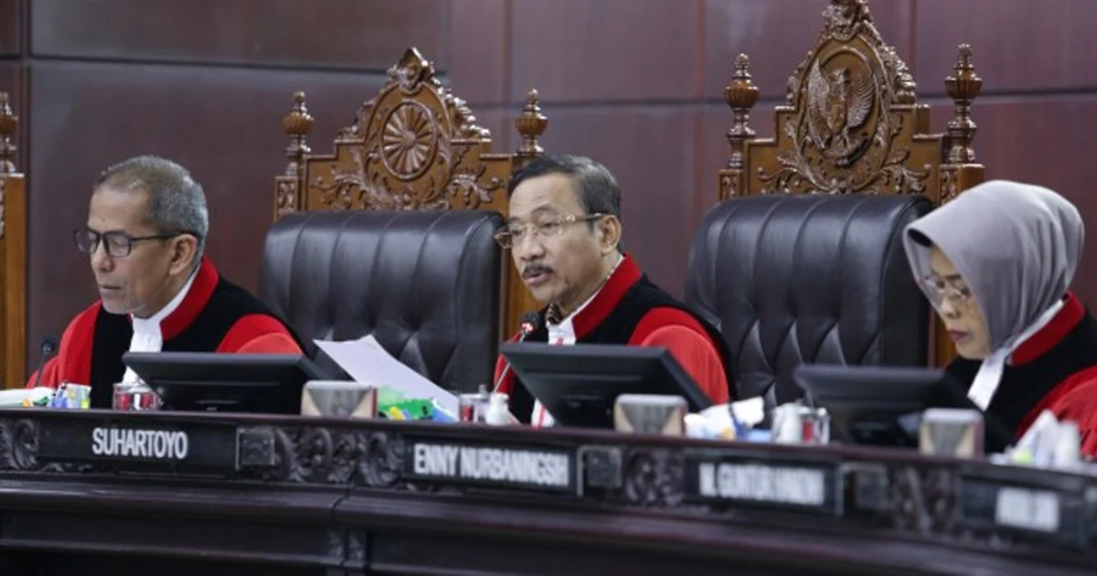 Sidang Putusan MK (mkri.id)