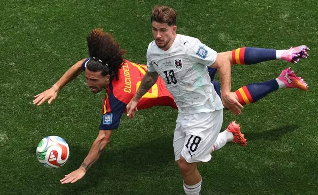 Laga Spanyol vs Austria di babak 32 besar Piala Dunia (fifa.com)