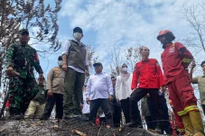 Dampingi Menhut Raja Juli di Berau, Sekprov Kaltim Ungkap Tren Karhutla di 3 Wilayah Mulai Turun